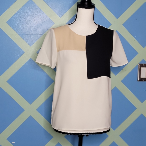 Zara Basic color block short sleeve - Picture 10 of 10